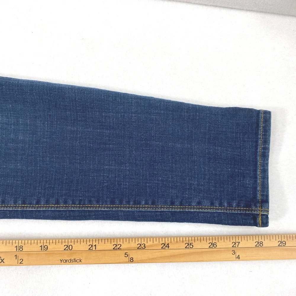 Lucky Brand Sasha Super Skinny Jeans Womens 8‎ Low Rise Dark Wash Denim Stretch